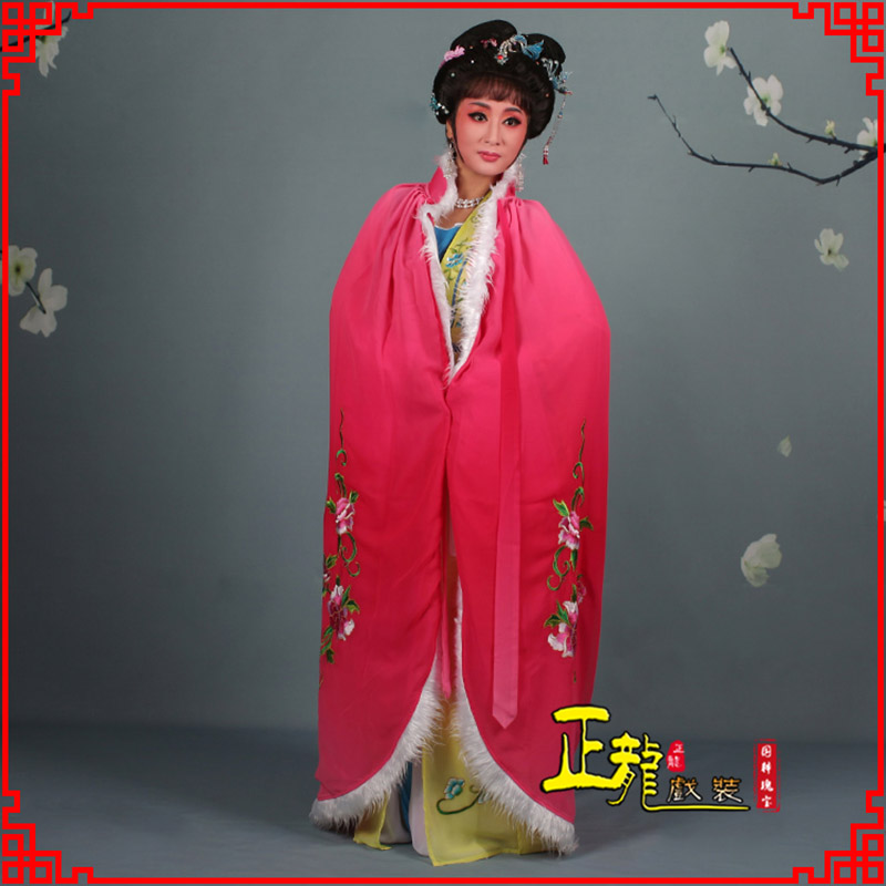 肥乡小花旦绣花斗篷 花旦披风