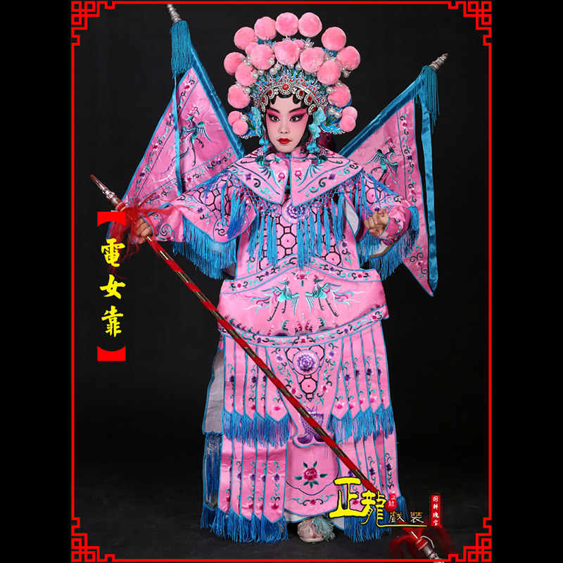 肥乡京剧戏曲演出服装穆桂英挂帅 电女靠