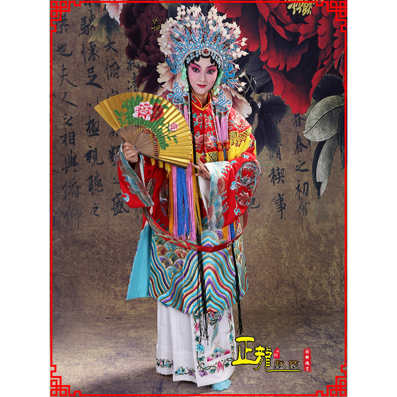 肥乡凤袍杨贵妃贵妃醉酒 软绉团凤女蟒